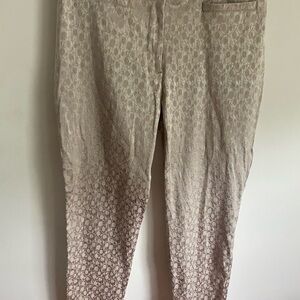 Express‎ Vintage 1990's Brocade Pants Eclectic Romantic